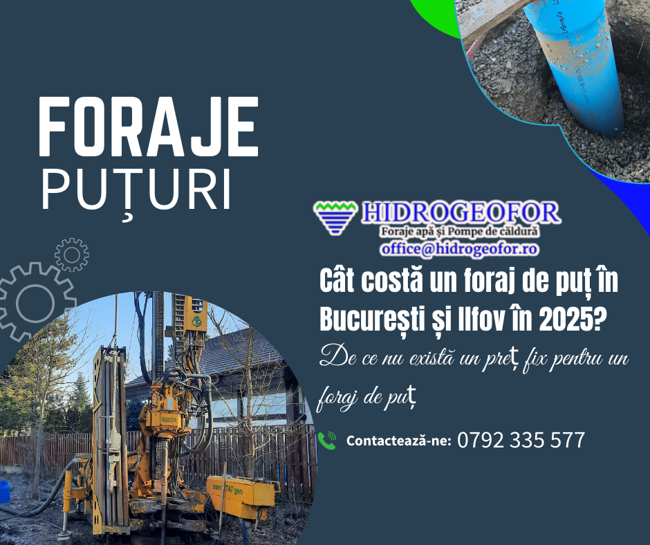 De ce nu există un preț fix pentru un foraj de puț